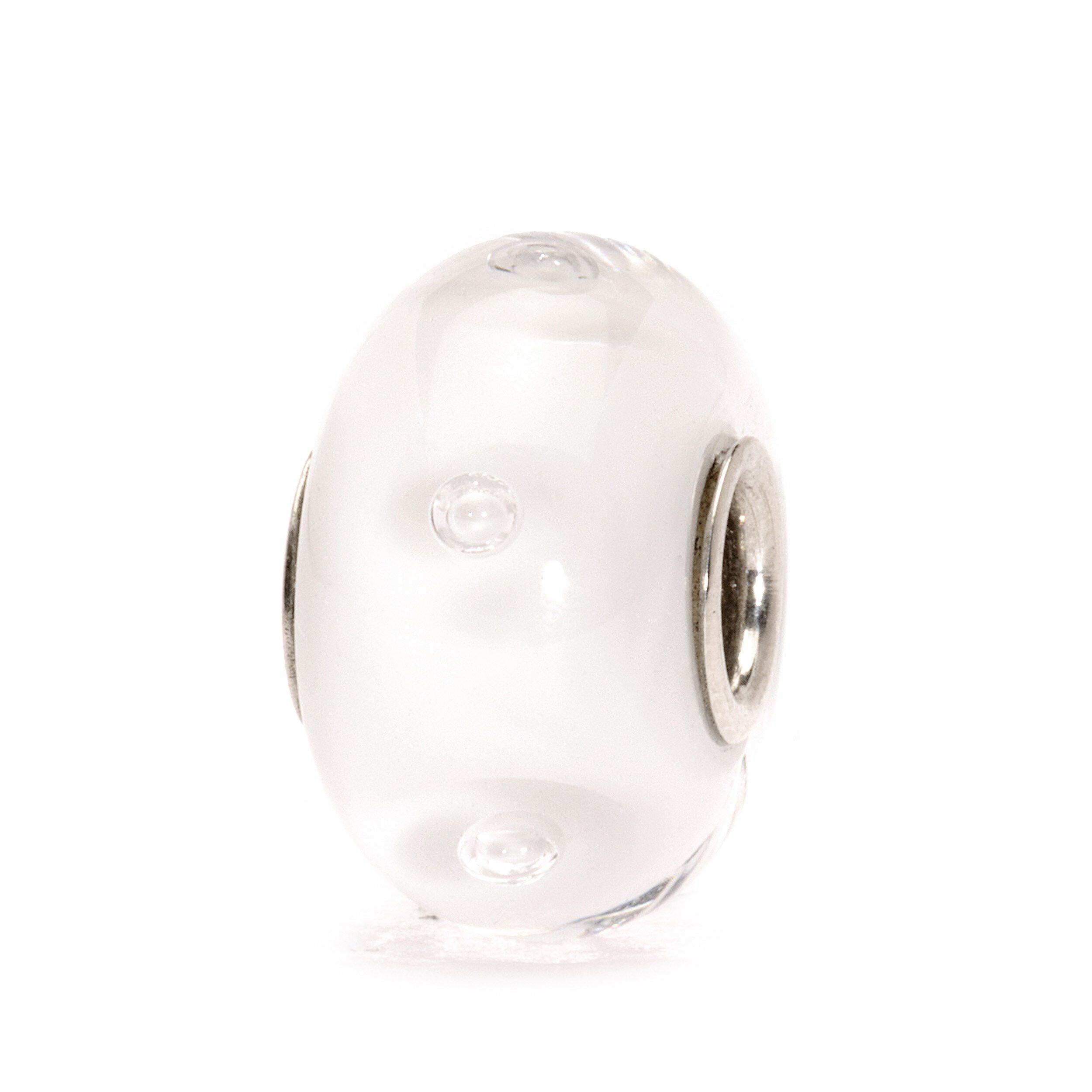 White Bubbles Bead – Trollbeads Canada