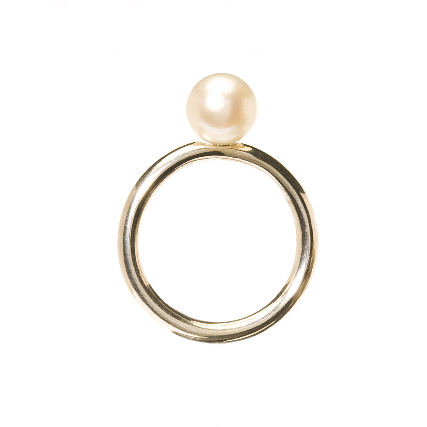 Pearl Ring, White - Trollbeads Canada