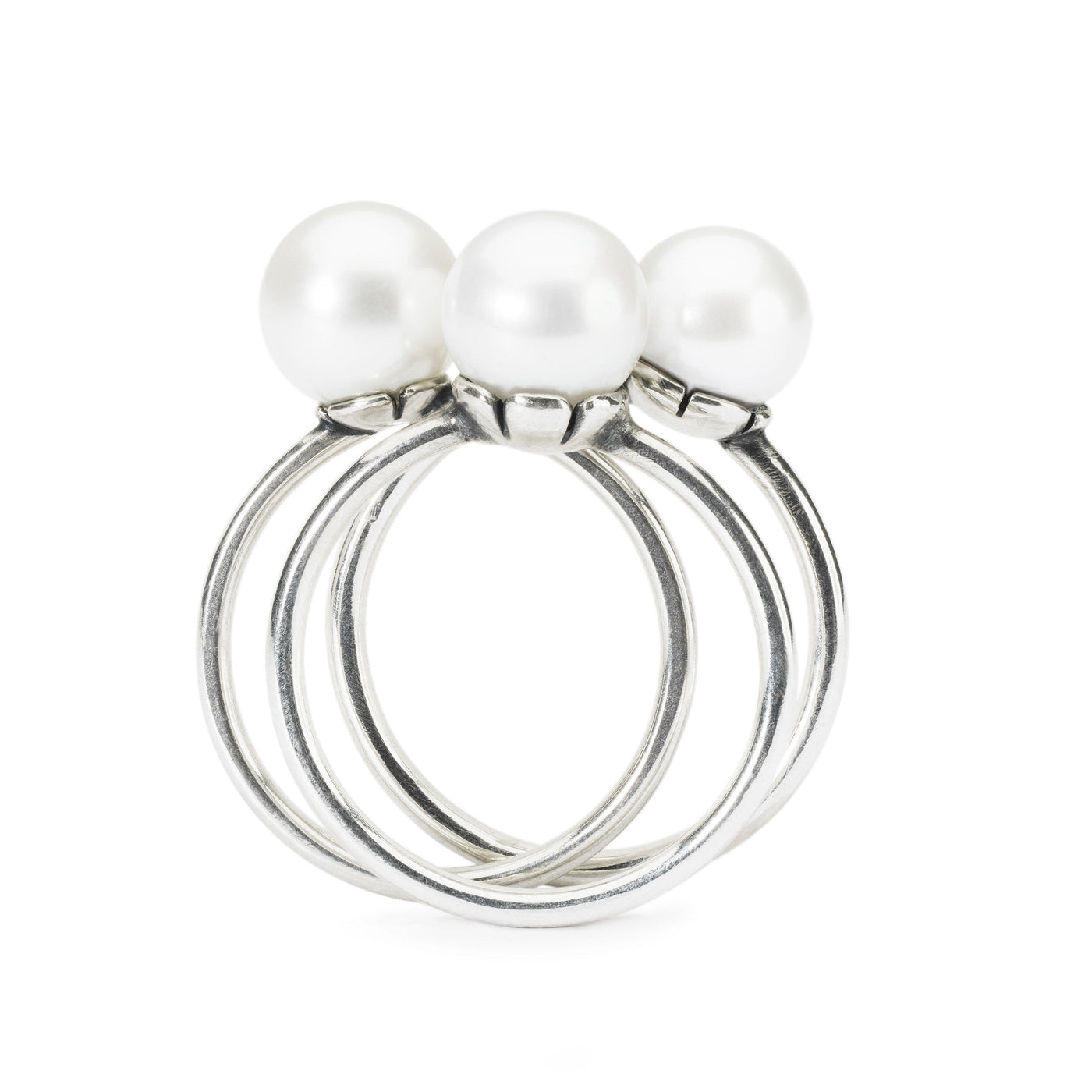 Pearl Ring, White - Trollbeads Canada