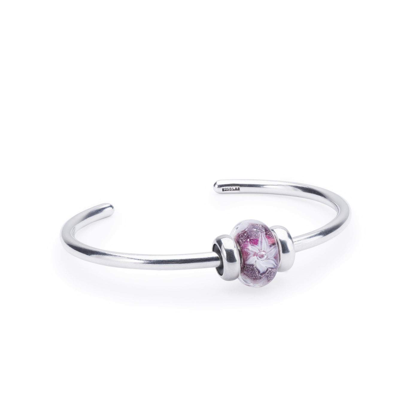 Flowers of Purity Bangle - Trollbeads Canada