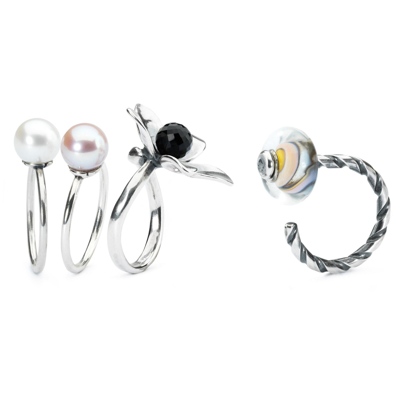 Pearl Ring, White - Trollbeads Canada